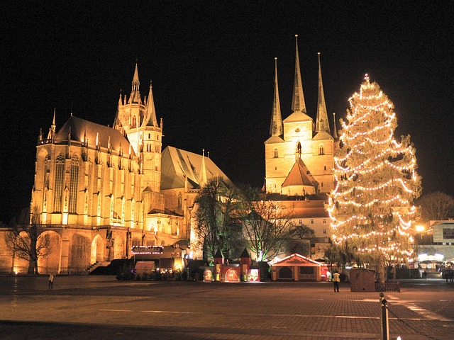 Miday in the Middle of Erfurt